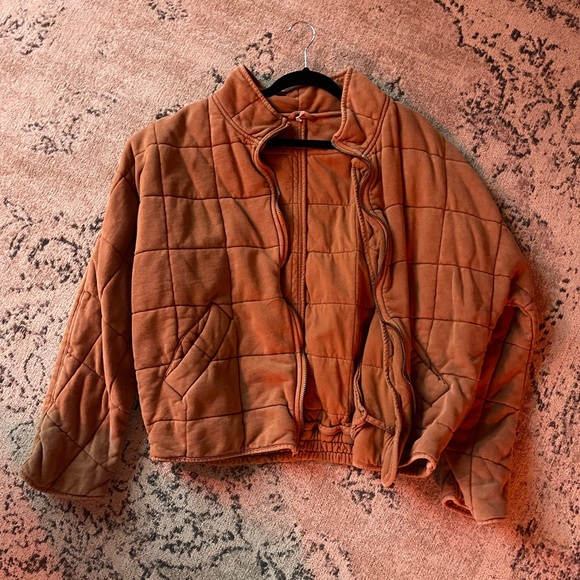 Free People Dolman Jacket Terracotta - Picture 8 of 10